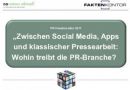 Wohin bewegt sich die PR?