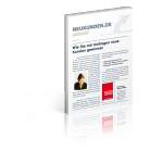 NEUKUNDEN INFOLETTER  -  gratis