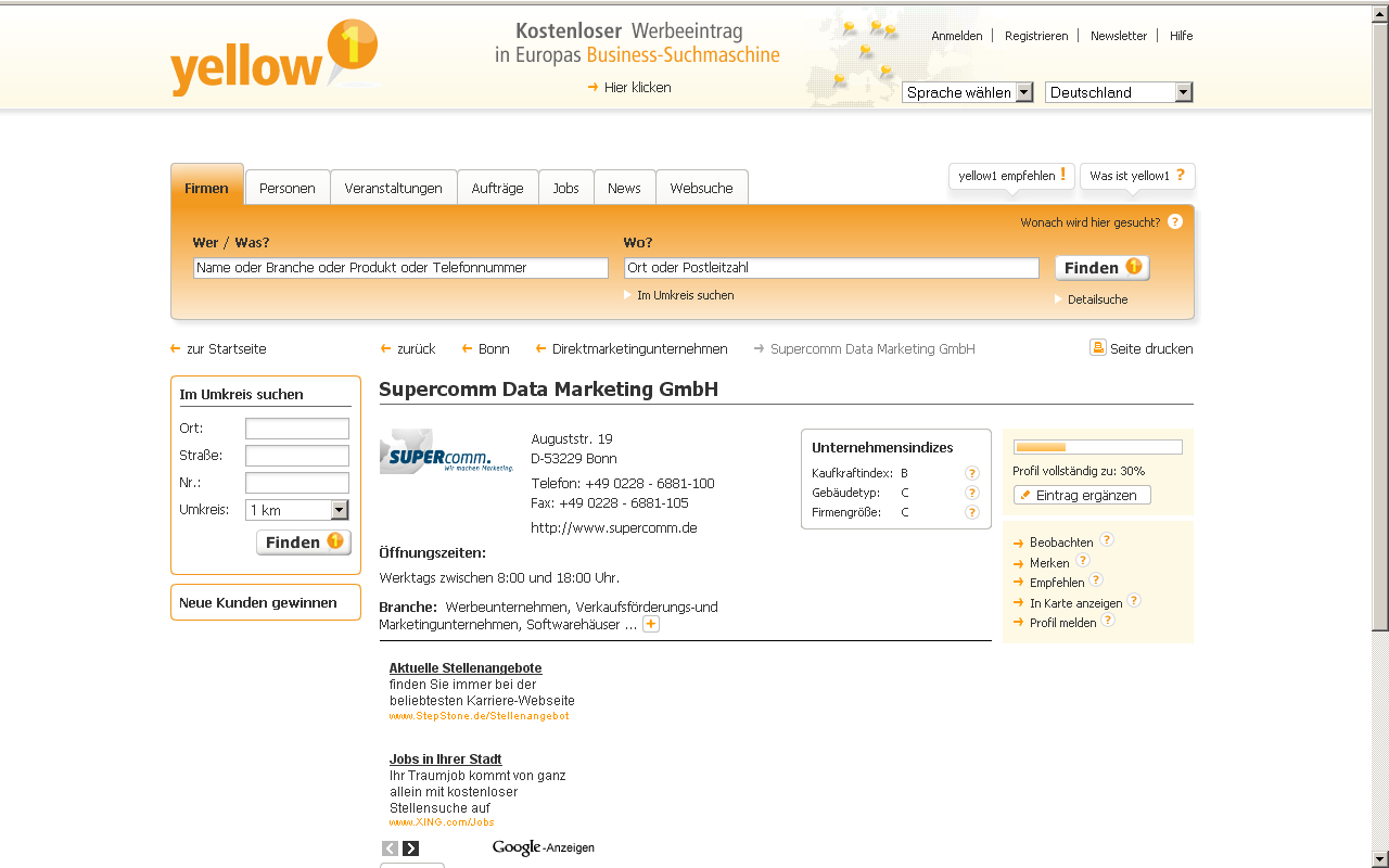 yellow1 firmenprofil